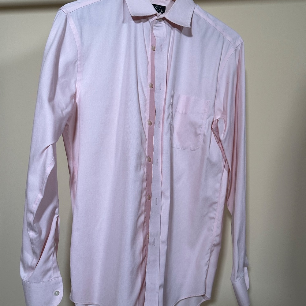 Jos A Bank Slim Fit Travelers Collection Dress Shirt - Picture 2 of 4